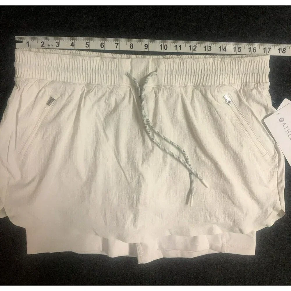 NEW Athleta Trekkie‎ Skort Womens Size 12 Athletic Golf Tennis Lined Stretch